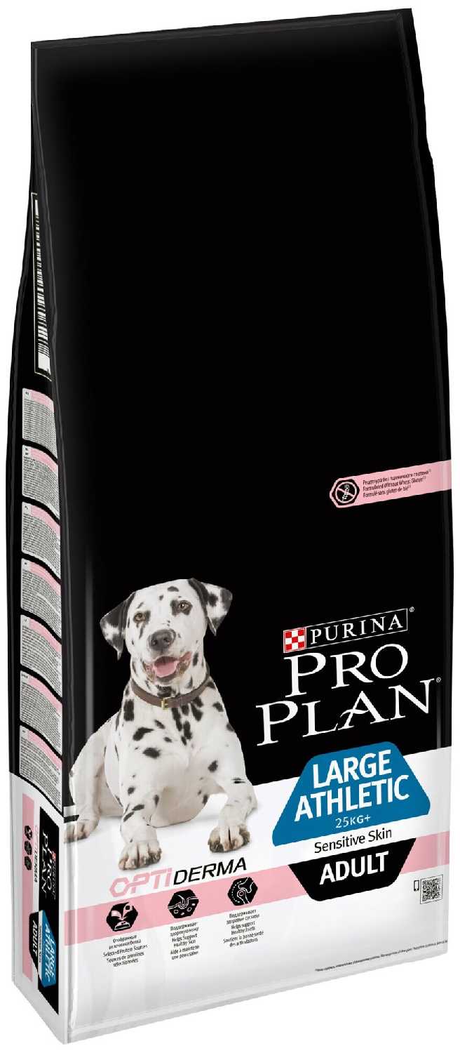 Purina Pro Plan Large Athletic Sensitive Skin с лососем