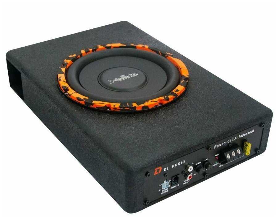 DL Audio Barracuda 8A Underseat