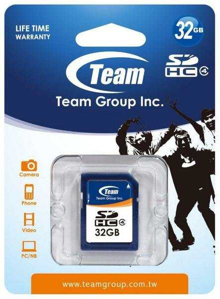 Team Group SDHC 32GB class 4