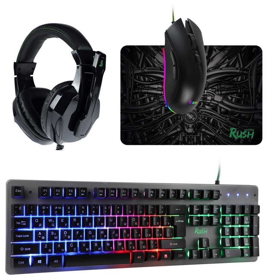 SmartBuy SBC-777G-K RUSH HYPNOS 4в1