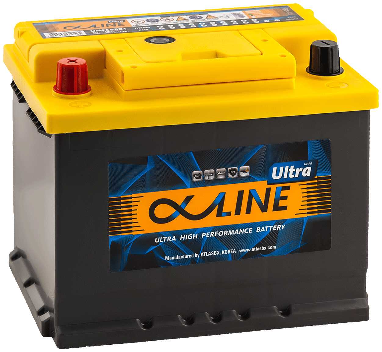 AlphaLine Ultra 68 Ач (UMF56801) 242х175х190