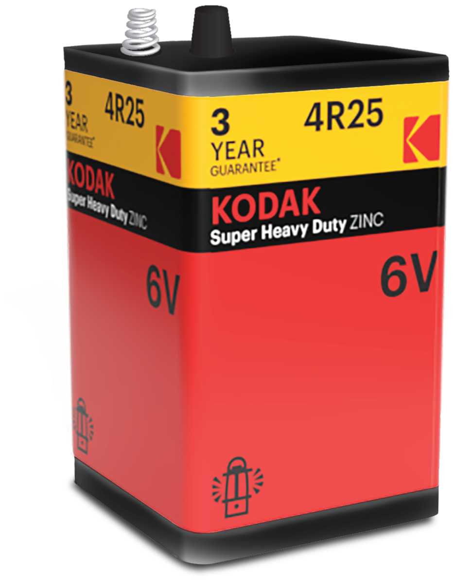 Kodak Батарейка солевая 4R25-1S
