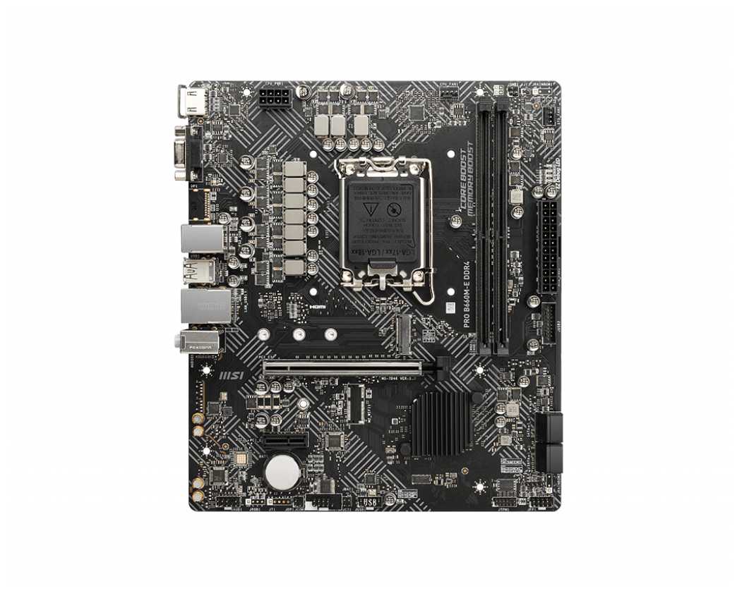 MSI PRO B660M-E DDR4