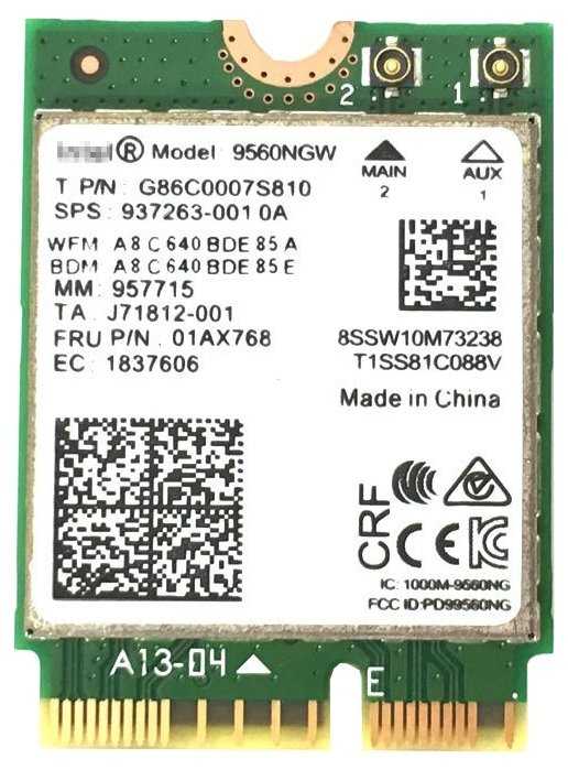 Intel 9560NGW.AC