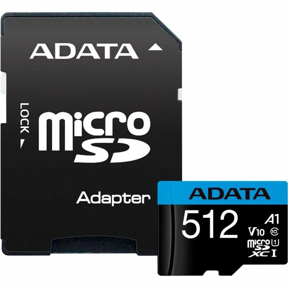 ADATA Premier microSDXC 512GB (AUSDX512GUICL10A1-RA1)