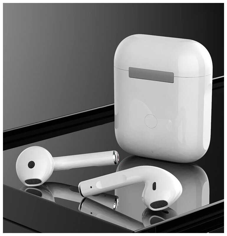 TWS I12 / Bluetooth 5.0 для Андроиид и Эпл / Белые