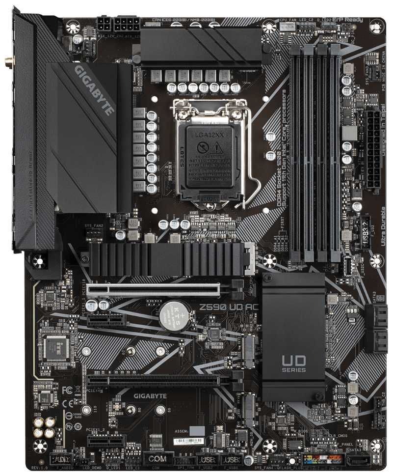 GIGABYTE Z590 UD AC (rev. 1.x)