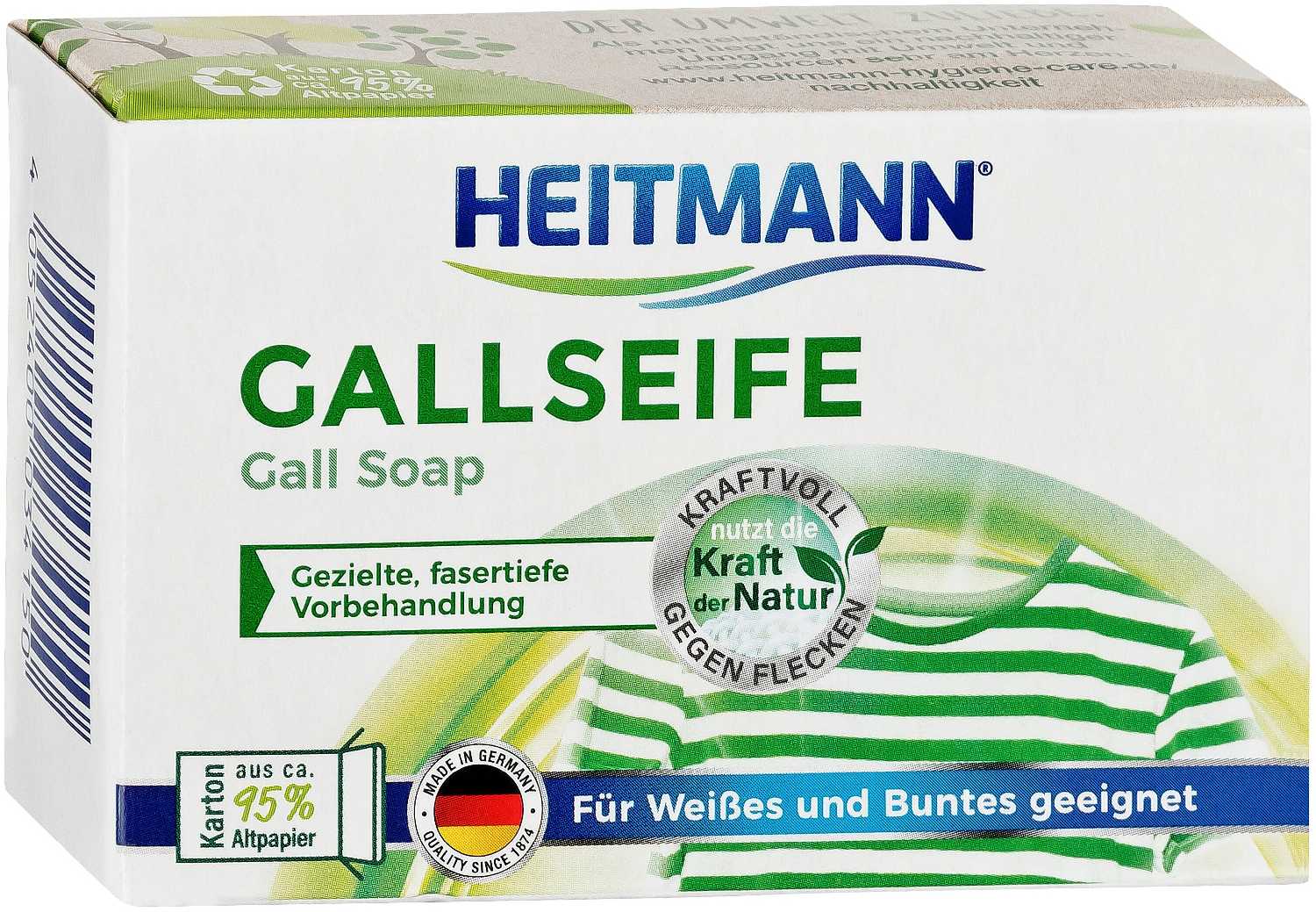 Heitmann на основе желчного мыла Gallseife