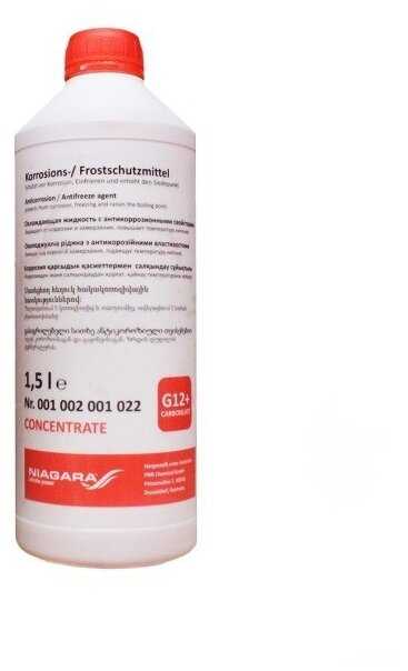 NIAGARA Антифриз RED G12+ concentrate