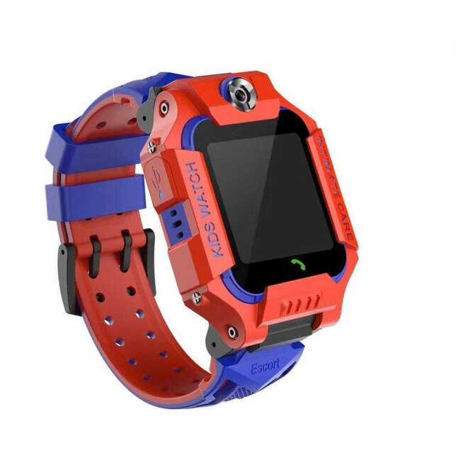 Детские GPS часы Smart Baby Watch Q88s красные