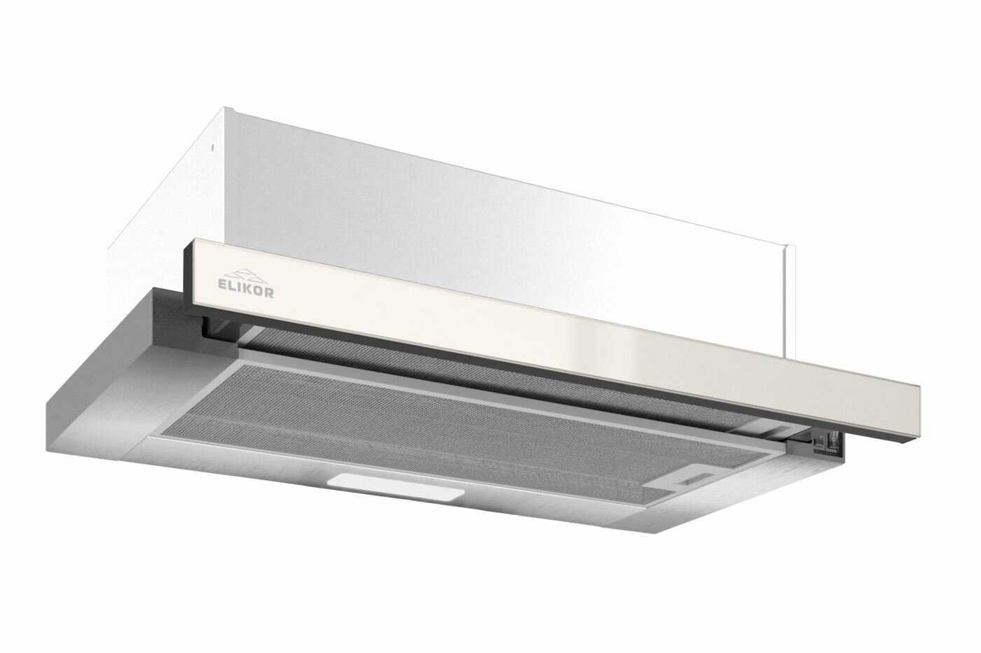 ELIKOR Интегра Glass 60Н-400-В2Д Нерж./стекло черное