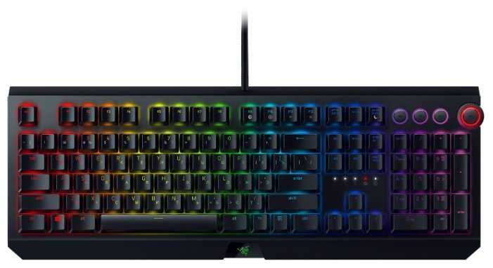 Razer BlackWidow Elite Green Switch Black USB