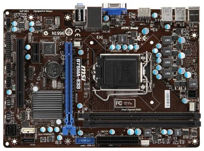 MSI B75MA-E33