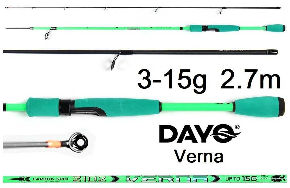 DAYO VERNA, тест 3-15гр, 270см