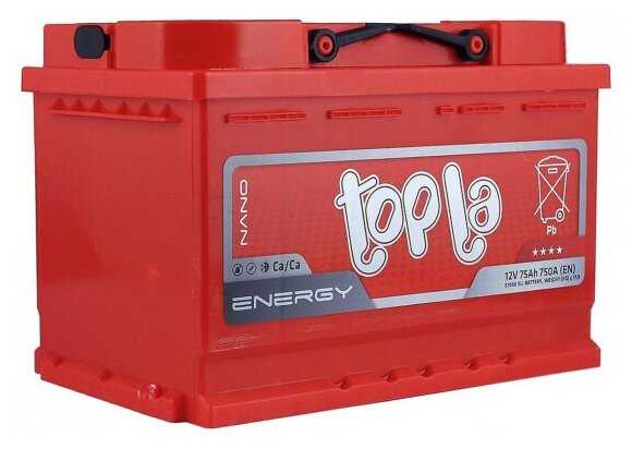 Topla Energy 75 Ah R+ 108275 (E75)