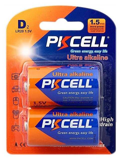 PKCELL Ultra Digital Alkaline D/LR20