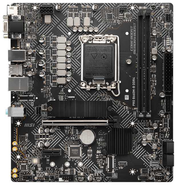 MSI PRO B660M-B DDR4