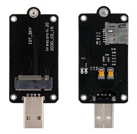 Quectel Адаптер USB 2.0 для NGFF M.2 модемов