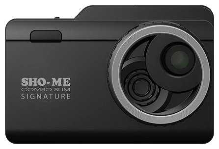 SHO-ME Combo Slim Signature, GPS, ГЛОНАСС