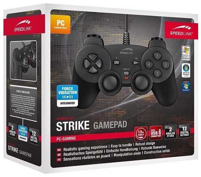 SPEEDLINK Strike Black SL-4443-SBK-01 (черный)