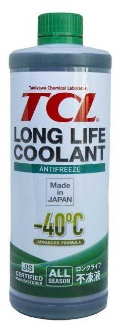 TCL LLC -40C зеленый, 1 л
