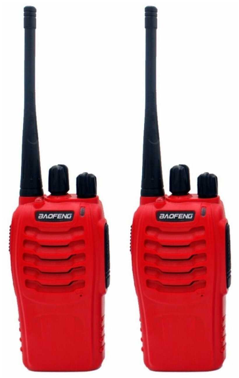 Baofeng BF-888S пара красные (2шт)