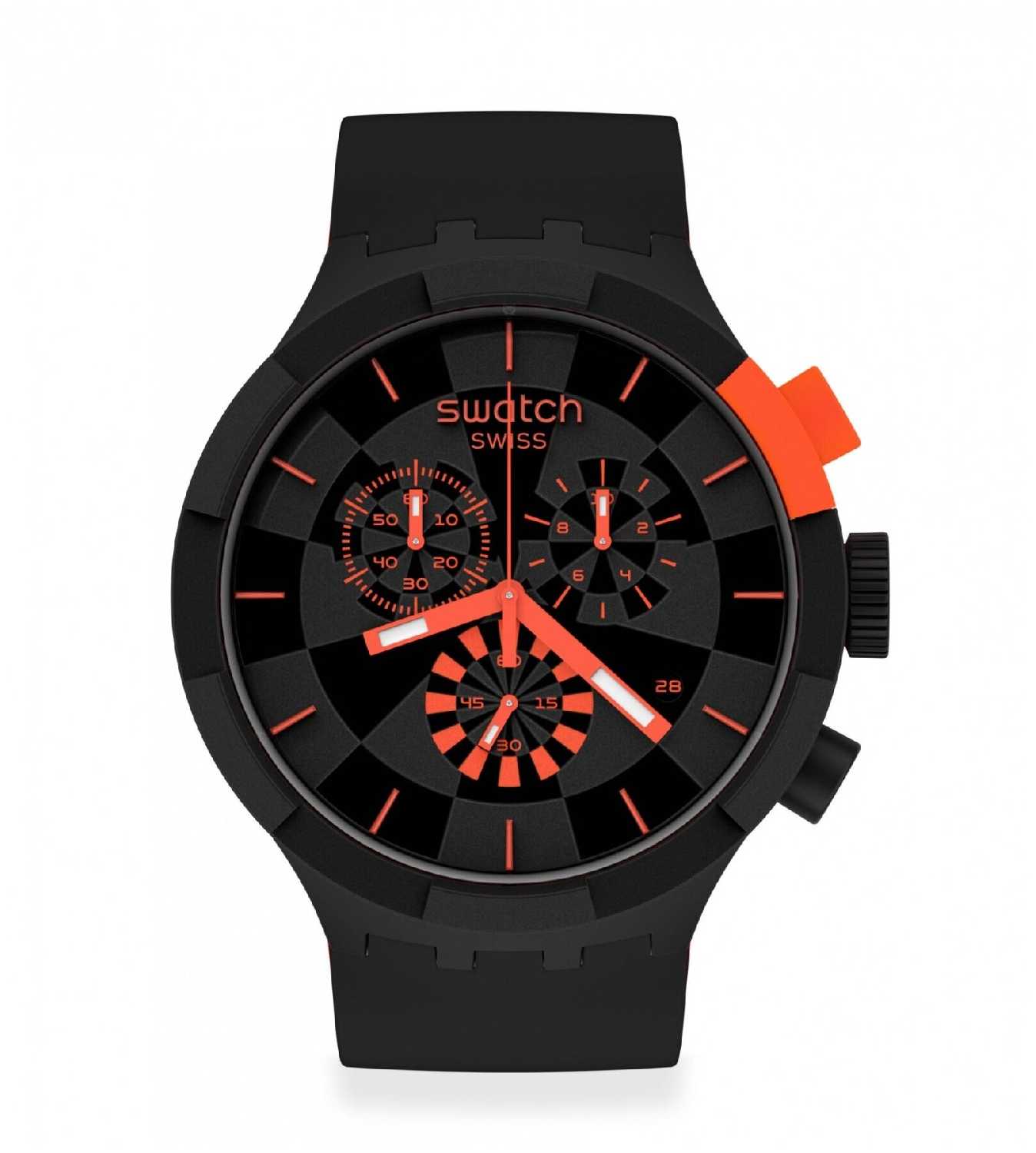swatch CHECKPOINT RED