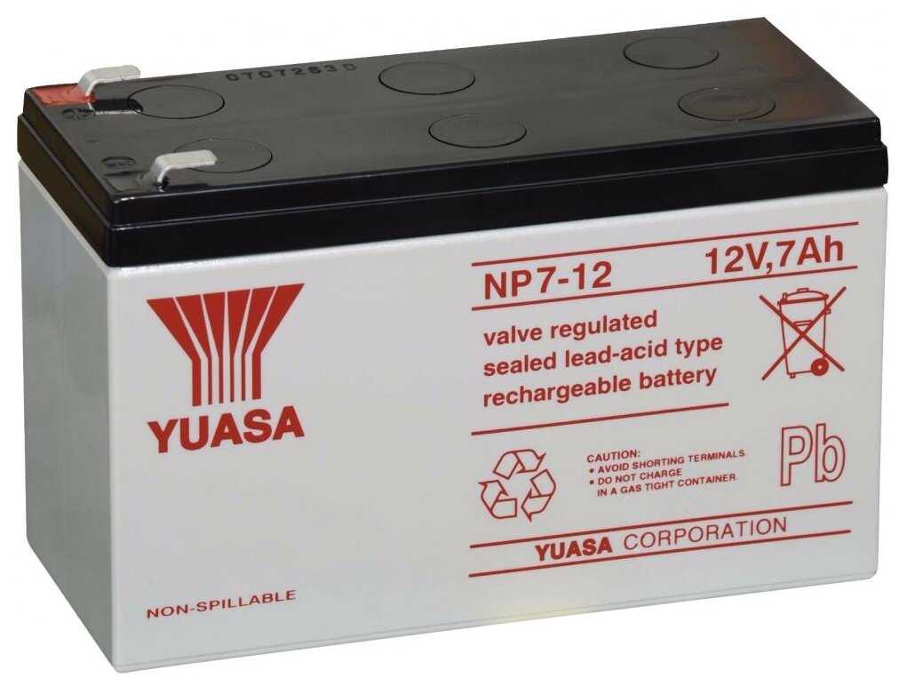 Yuasa NP7-12 12В 7Ач