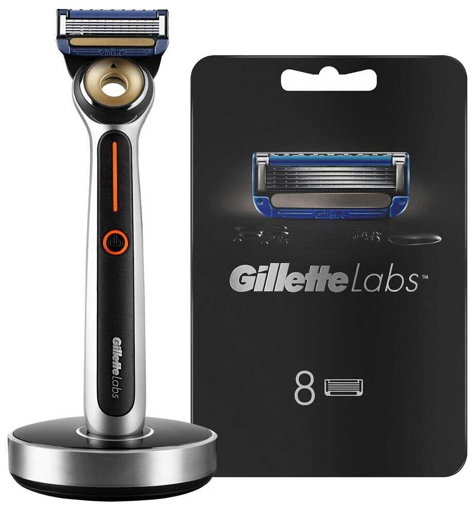 Gillette Labs Heated Razor + 10 сменных кассет