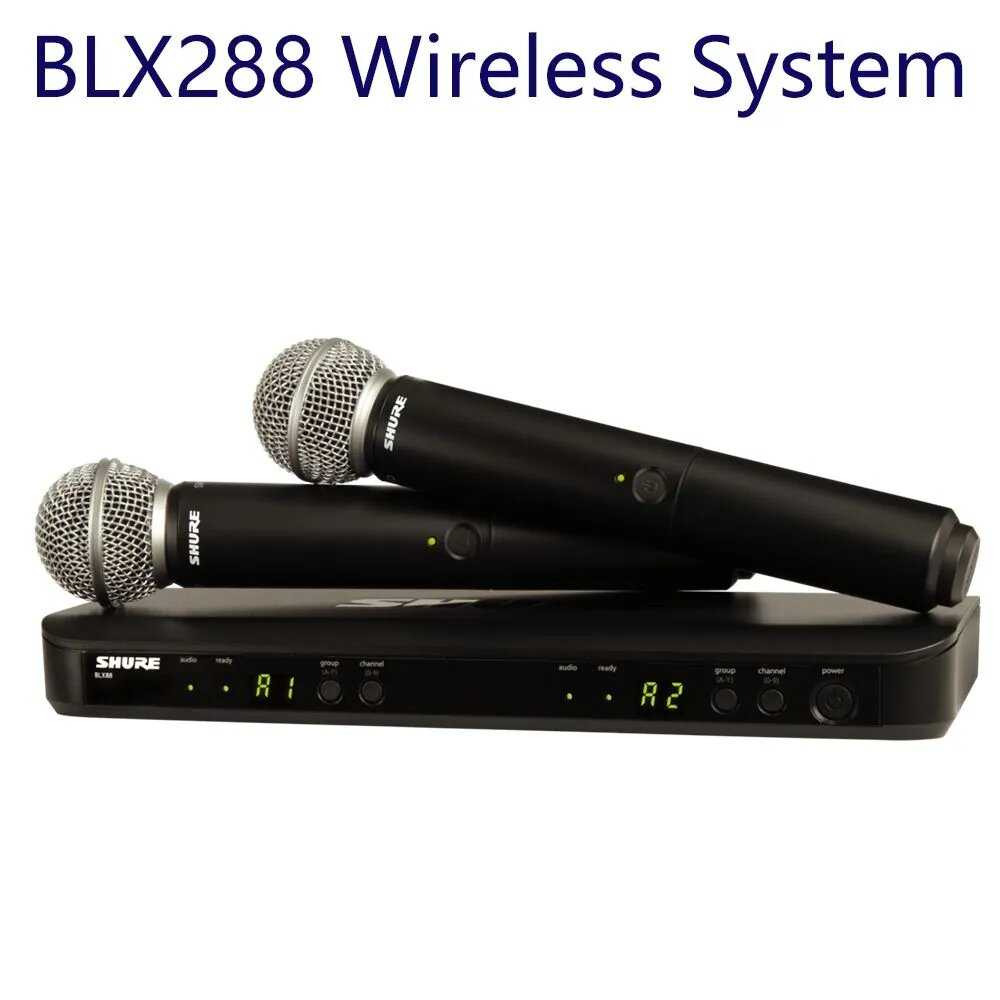 Shure BLX 288/SM 58