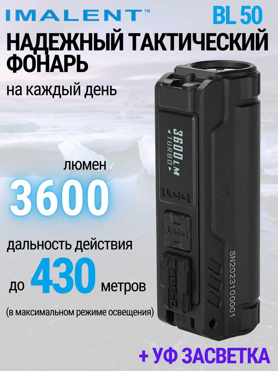 IMALENT BL50 (3600 люмен)