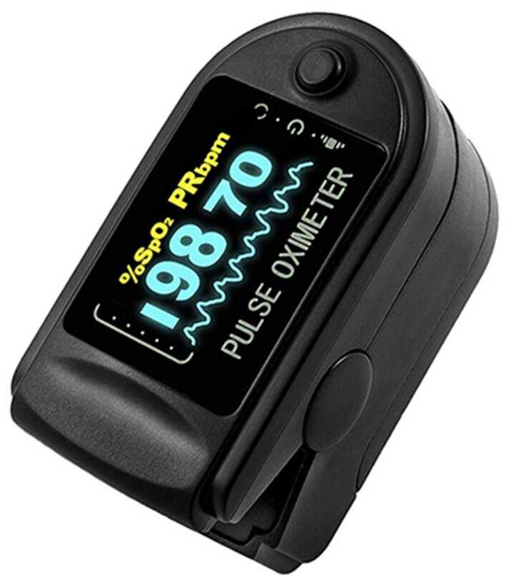 Xiaomi Пульсоксиметр оксиметр на палец Pulse Oximeter, 4196 (черный)