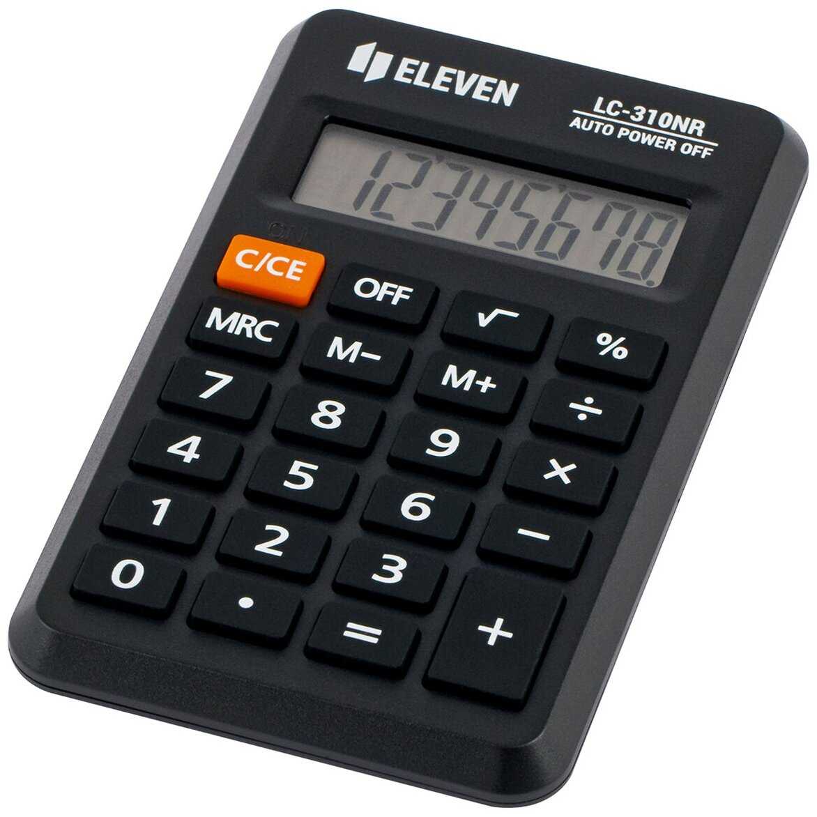 Eleven Калькулятор карманный  LC-210NR (LC-210NR)