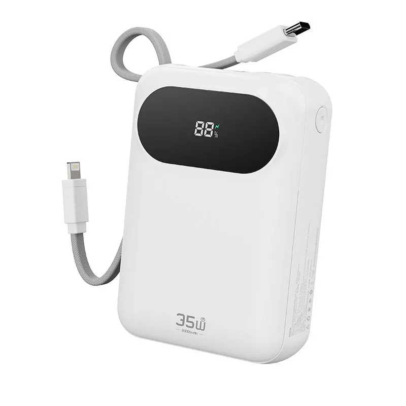Rock Y11 Mini Series Power Bank with Cable (20000mAh 35w)