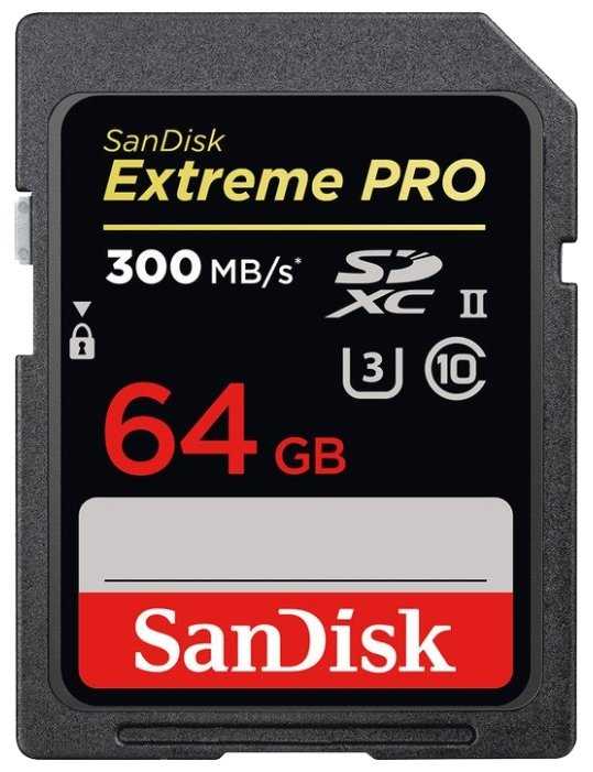 SanDisk Extreme PRO SDXC UHS-II 300MB/s