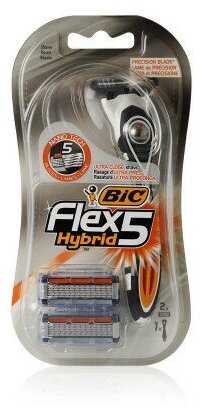 Bic Flex 5 HYBRID (станок + 2 кассеты)