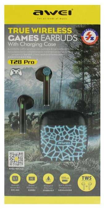 Awei T28 Pro серый