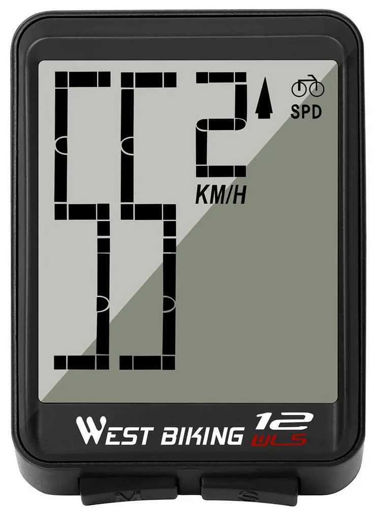 West Biking 12 программ, черный