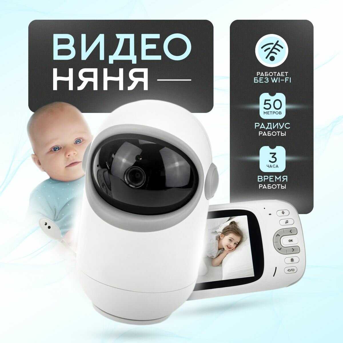 Syndicate Беспроводная видеоняня с монитором (AE603)