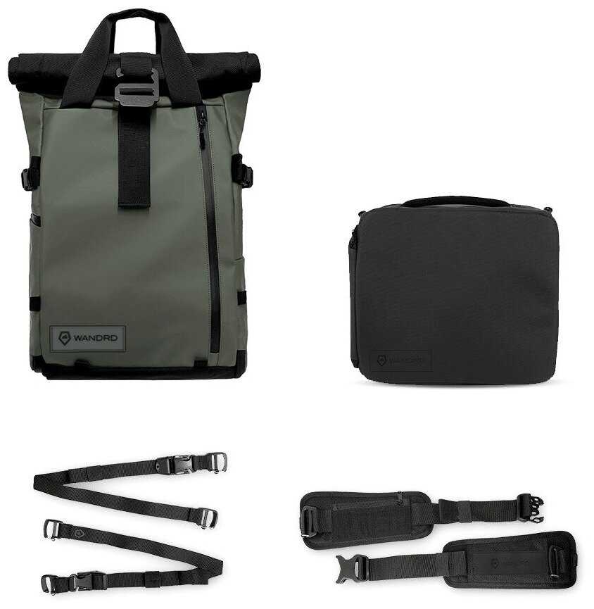WANDRD PRVKE NEW 21L Зелёный Photography Bundle