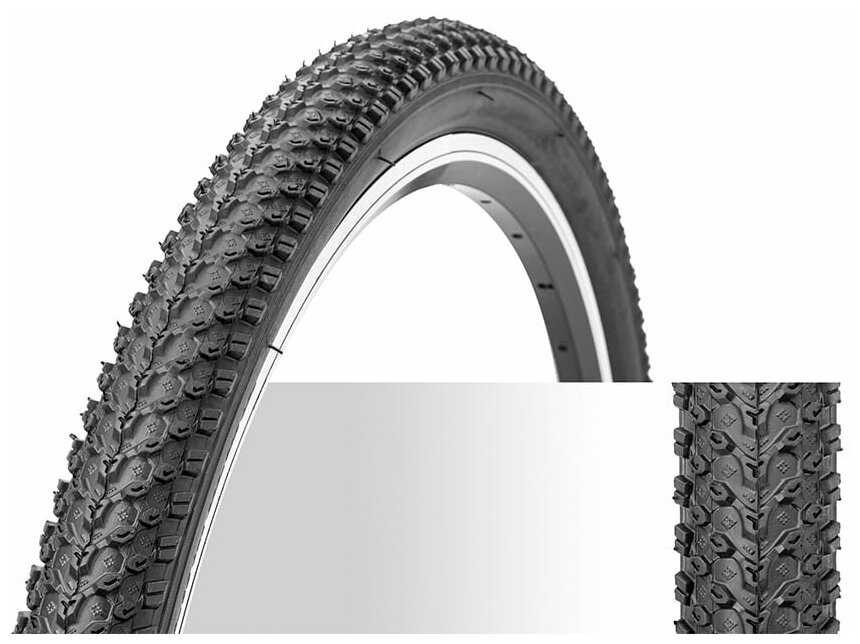 STELS Велосипедная покрышка 24" BrainY 24x2.125" XR-001/690062