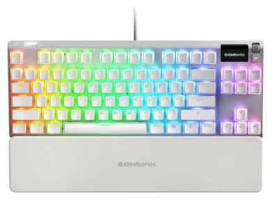 SteelSeries Apex 7 TKL Ghost RU (белый) (белый)