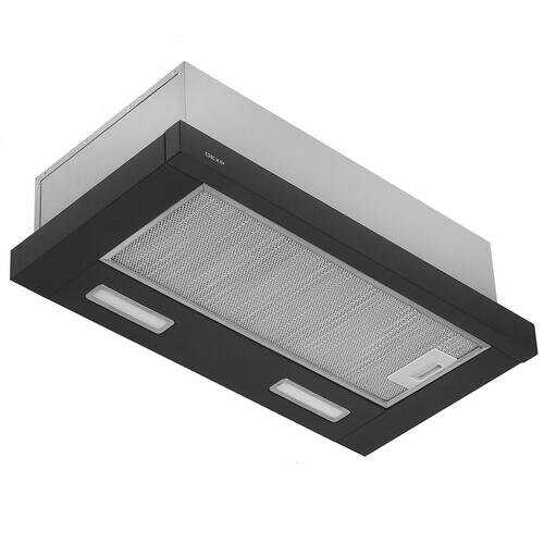 DEXP YT60B, телескопическая, 380м³/ч, LED-освещение, черная