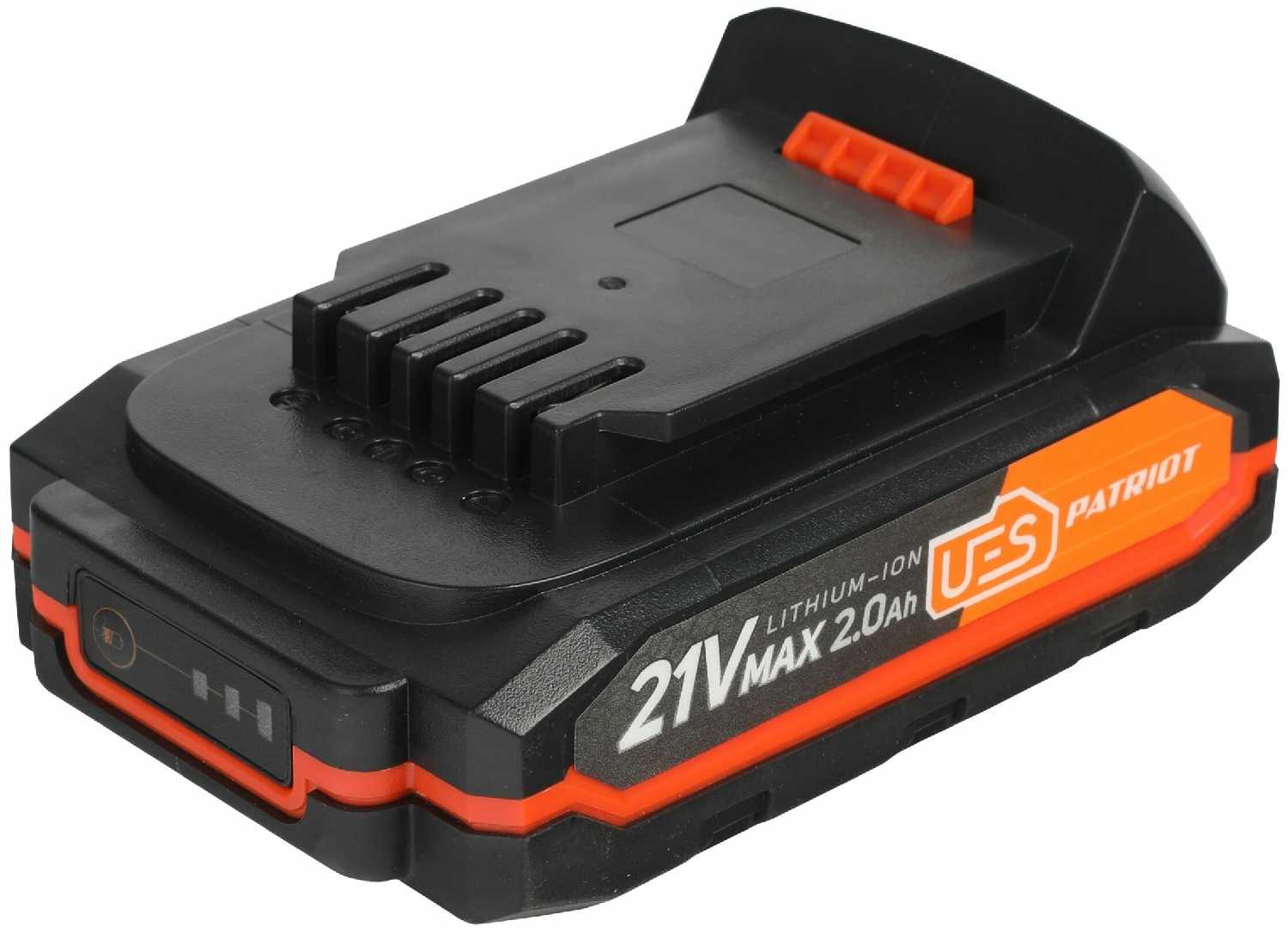 PATRIOT PB BR 21V(Max) Li-ion UES / 2,0Ah / тонкая зарядка