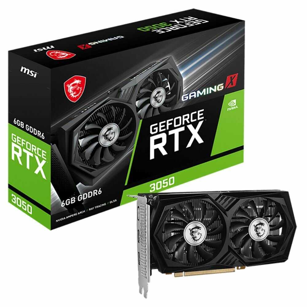 MSI GeForce RTX 3050 Gaming X 6GB