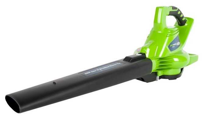 greenworks GD40BV без АКБ и ЗУ