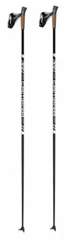 KV+ SIMANO cross country pole, Black