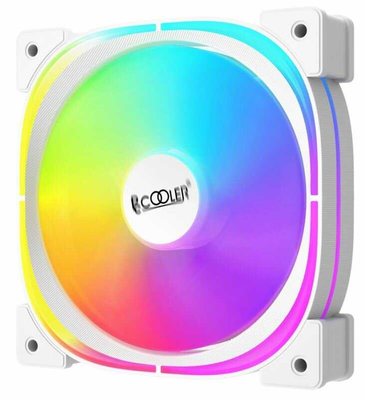 PCcooler Вентилятор EF120 (4pin PWM + 3pin ARGB)