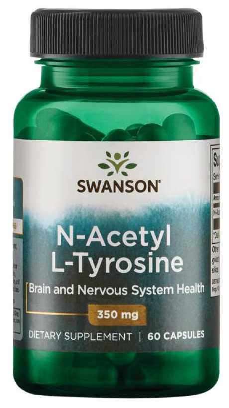 SWANSON N-acetyl L-tyrosine 350 mg (60 капс)