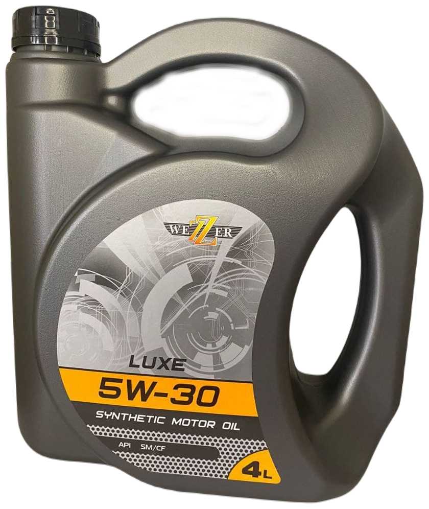 WEZZER Luxe API SM/CF 5w-30 4 литра
